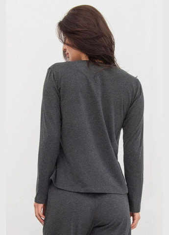 Сірий демісезонний трикотажний джемпер джемпер Roksana 1533/16122 gray