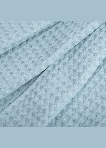 Тканина вафельна бавовняна Піке сіро блакитна 230 см IDEIA (275869564)