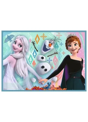Пазл Frozen Удивительный мир Ледяного сердца 4 в 1 (12, 15, 20, 24) (5900511343816) Trefl Frozen Дивовижний світ Крижаного серця 4 в 1 (12 (401729621)