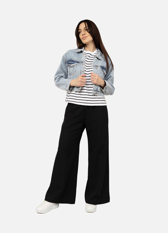 Футболка з довгим рукавом жіноча колір білий ЦБ-00266499 Yuki - (316655795)