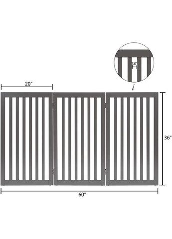 Парканчик обмежувач з дерева Фада 390 маренго (ЗБО-390419) No Brand (328605136)