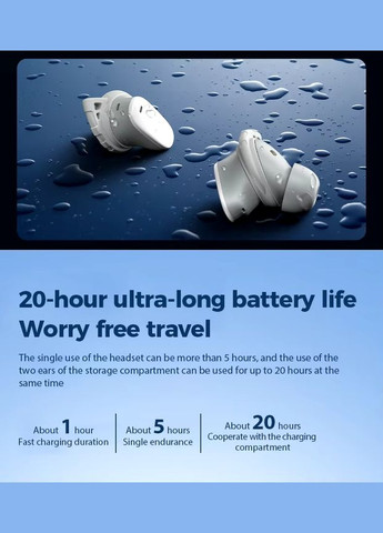 Бездротові навушники N-Lite 206, White Monster (308995581)