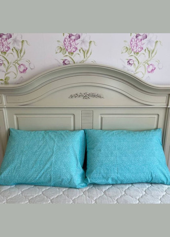 Наволочки 70х70 2 шт. голубые Абстракция Бязь Голд NV67 Ananasko (322416413)