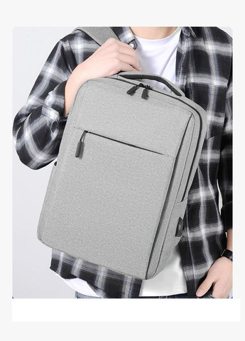 Міський рюкзак сірий з USB виходом Senkey&Style (270016531)