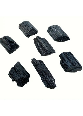 Необроблений кристал Чорного Турмаліну, розмір 25 мм No Brand (369653570)