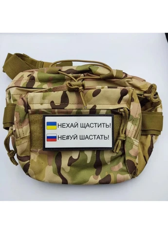 Нашивка "Пусть везет" (9439) Dobroznak (382553367)