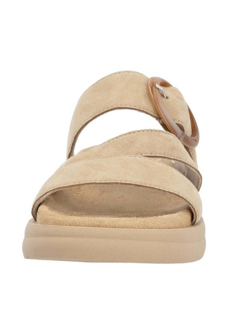 Бежевые шлепанцы Remonte