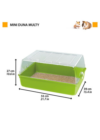 Клетка для хомяков, морских свинок и грызунов Mini Duna Multy (Ферпласт Мини Дюна Мульти) Ferplast (297511405)