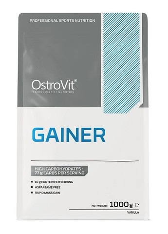 Gainer 1000 g /10 servings/ Vanilla Ostrovit (286331578)