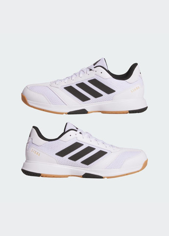 Білі Літні кросівки ligra 8 indoor adidas