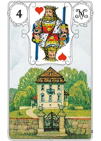 Карты Сова Оракул Ленорман - Lenormand Blue Owl Premium Edition Cards AGM (397100944)