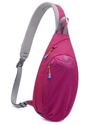 Однолямковий рюкзак сумка слінг Tanluhu . 6л. 38х18х9см. Чорна. Bd Sport (311222345)