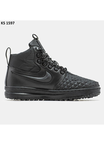 Черные демисезонные кроссовки мужские nike lf1 duckboot black найк дакбут No Brand