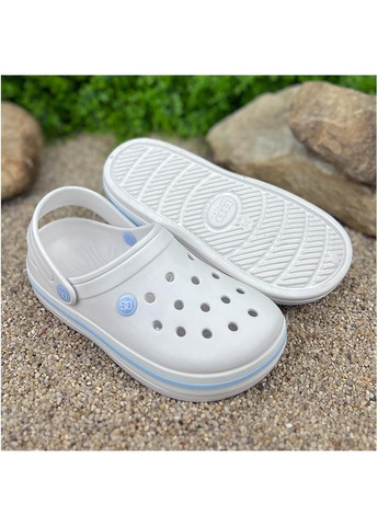 Крокси жіночі сабо Е-002418-3 Білі Dago (282845147)