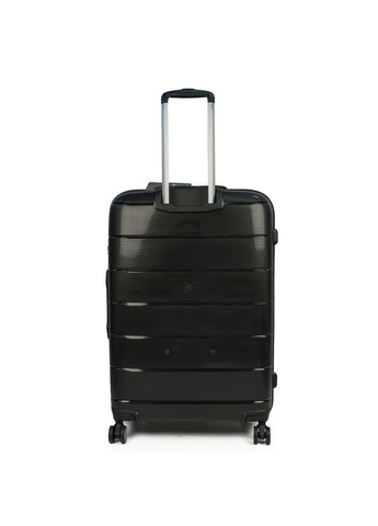 Валіза Paklite Mailand Deluxe L Black на 4 колесах 102 л TL074249-01 Travelite (316625710)