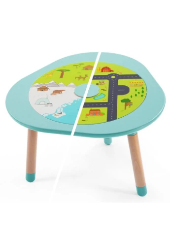 Столик игровой многофункциональный MuTable, цвет голубой (581702) Stokke (389089486)