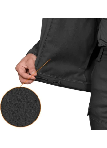Черная демисезонная куртка talker ofthell Camotec