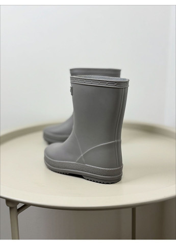 Серые резиновые сапоги 24 размер серые 1660 No Brand