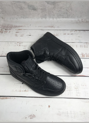 Черевики хайтопи демісезонні на хлопчика підлітка Чорний (1083) BULL (347236049)