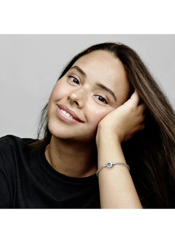 Срібний браслет Пандора Moments "Любов назавжди" 599365C00 Kabluchka (355345419)