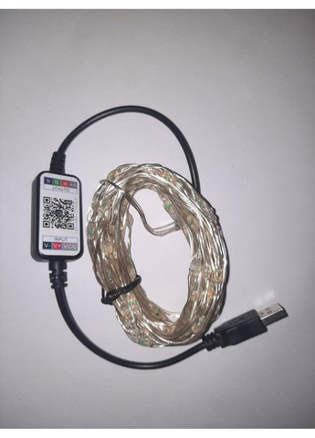 Гірлянда 100LED 10 метров управління смартфоном No Brand (300079498)