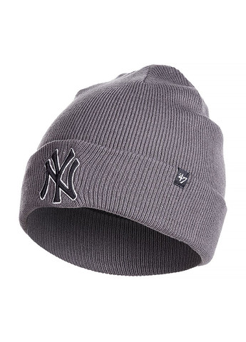 Шапка MLB NY YANKEES RAISED Серый 47 Brand (282616615)