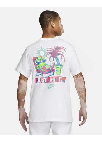Футболка T-Shirt Sportswear White FQ3748-100 Nike (399353633)