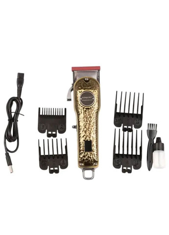 Машинка для стрижки SK-LF-9976 аккумуляторная с 4 насадками и USB золото (A-032290) Sokany (364550682)