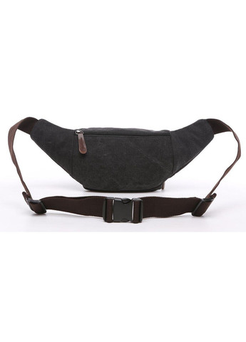 Сумка поясна текстильна 20085 Чорна Vintage (366880963)