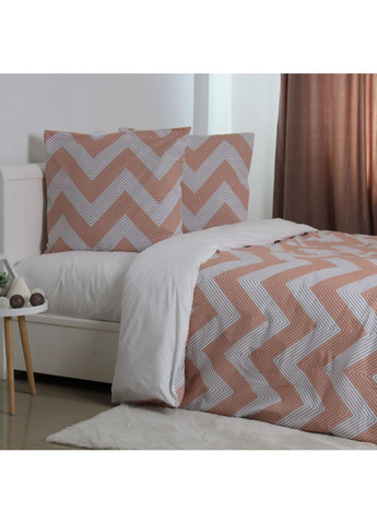 Полуторный комплект постельного белья с наволочками 50*70 см, 115 гр/м2 Modern Peaks Бежевый (16890150215) ТЕП (364503575)