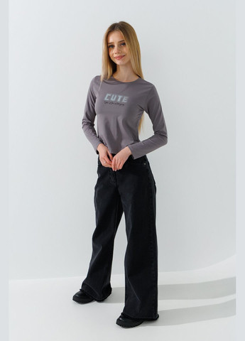 Лонгслів з візерунком для дівчинки 5203 152 см shop (2000990937735) Viollen (361499310)