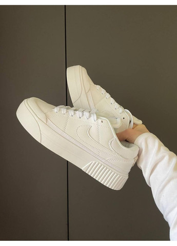 Білі Осінні кросівки чоловічі nike court legacy white найк коурт легасі No Brand
