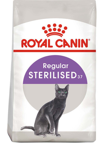 Сухий корм для дорослих стерилізованих кішок Sterilised 4 кг Royal Canin (286472606)