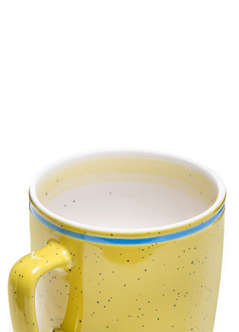 Чашка elemi The Start керамическая 390 мл желтая Мамин Посуд (329728506)