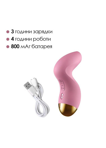 Вакуумный клиторальный стимулятор Pulse Pure Pale Pink, 5 режимов, 5 интенсивностей в каждом Svakom (316156304)