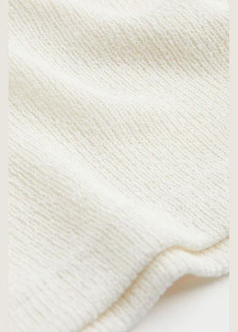 Молочное повседневный платье H&M однотонное