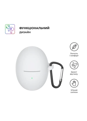 Чехол Hang Case для HUAWEI FreeBuds 5 White (ARM80462) KLB ArmorStandart (390065974)