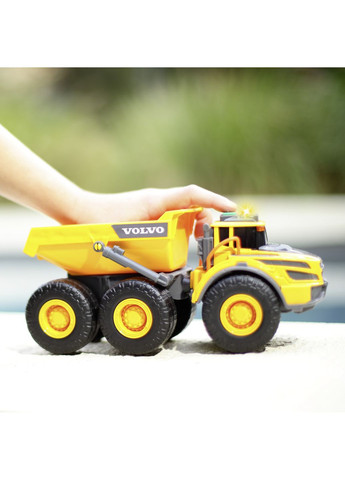 Самосвал Вольво, звук, свет, 23 см () Dickie toys 3723007 (361658869)