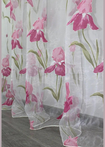 Гардина тюль органза готовая 3 м 300x270 см (tul-983т-5) No Brand (308754731)
