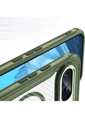 Чехол Hybrid для Google Pixel 9 Green Lenuo (361903453)