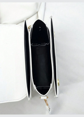 Женская сумка 6037 кросс-боди белая No Brand (303323041)