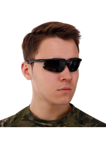 Окуляри спортивні сонцезахисні 612 чорний Oakley (322539601)
