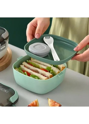 Термостойкий ланч-бокс для подогрева пищи герметичный контейнер Imagic (349821718)