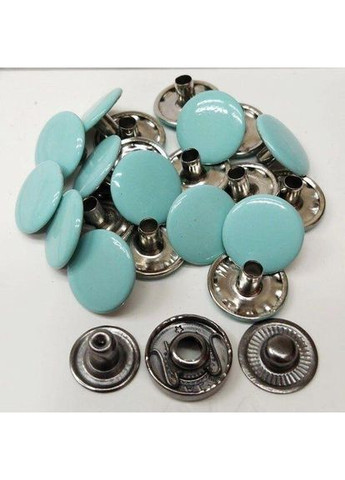 Кнопка Альфа 15мм Бирюзовая (10шт) (00247) Plus-plus (352745800)