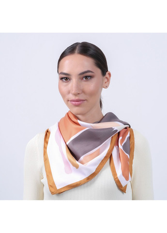 Платок женский с принтом атлас разноцветный ОФЕЛИЯ LuckyLOOK 916-470 (360957170)