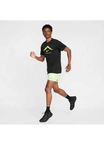 Черная футболка мужская trail logo black Nike