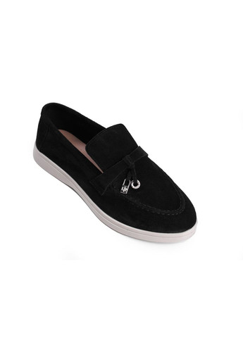 Lonza Замшевые лоферы 4721 черный з, украина — демисезон (351585078)