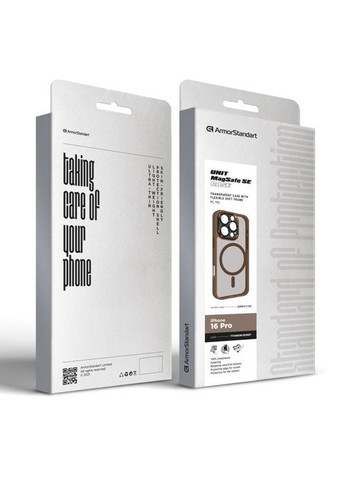 Чехол для мобильного телефона Unit MagSafe SE Apple iPhone 16 Pro Titanium Desert (ARM81149) ArmorStandart Unit MagSafe SE Apple iPhone 16 Pro Titanium Deser (326593895)