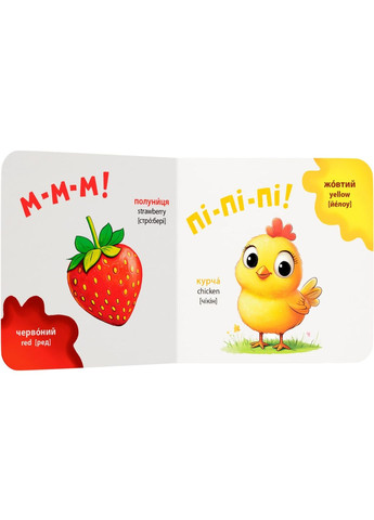 Розвивайка «Кольорі» – картонна книга для малюків (9786175475904) Кристал Бук (361894351)