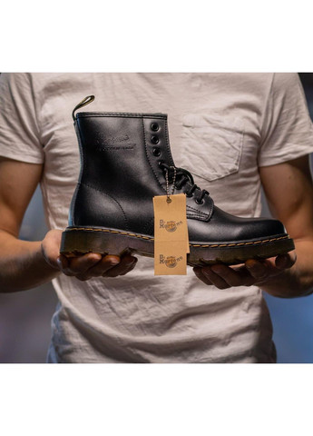 Ботинки женские и мужские Dr. Martens 1460 Black 11822006 Доктор Мартинс No Brand (366322883)